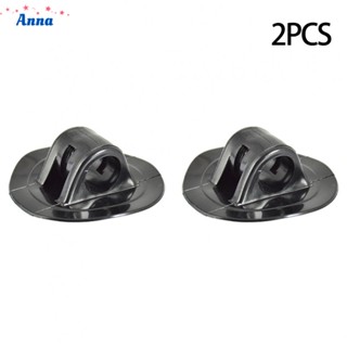 【Anna】Fixed Hook 2pcs Accessories Black Canoe Rubber Inflatable Boat Mount Kayak