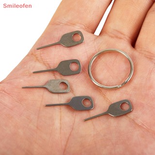 [Smileofen] ถาดใส่ซิมการ์ด 5 ชิ้น ต่อชุด สําหรับโทรศัพท์มือถือ