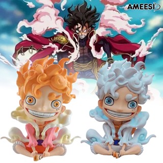 Ameesi โมเดลฟิกเกอร์ PVC รูปการ์ตูน One Piece 5th Gear Luffy 12.5 ซม. ไม่จางหาย สําหรับเก็บสะสม ของขวัญวันเกิด