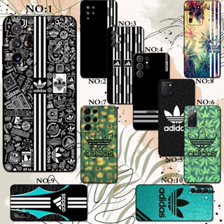 เคสโทรศัพท์ซิลิโคน TPU กันตก ลายโลโก้ adidas แฟชั่น สําหรับ Samsung Galaxy A71 4G 5G A81 A91