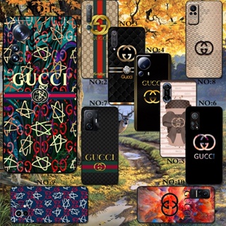 Gucci โลโก้ Xiaomi CC9 CC9E PRO 6 6X ซิลิโคน กันตก เคสโทรศัพท์ TPU ด้านข้างตรง