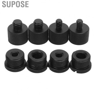 Supose Mic Thread Screw Adapter  Stand Aluminum Alloy Easy Installation for Video Lights Tripods