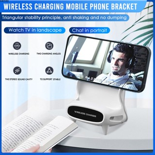 [พร้อมส่ง] 15w Wireless Charger Stand Fast Charging Station Phone Holders Non-slip Wireless Phone Charger For Huawei Iphone Models Devices