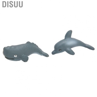 Disuu Whale Statues  Whale Ornament Real Look for Home Decoration Mini Garden   Cake