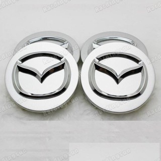 ฝาครอบดุมล้อ 57 มม. สําหรับ MAZDA 2 3 3MPS 5 6 RX-8 MX-5 4 ชิ้น