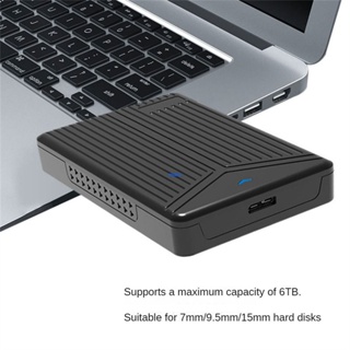 เคสฮาร์ดดิสก์ภายนอก HDD Sata เป็น USB3.0 2.5 นิ้ว 5 Gbps 6TB SSD Box Sata เป็น USB 3.0 สําหรับ Windows Mac