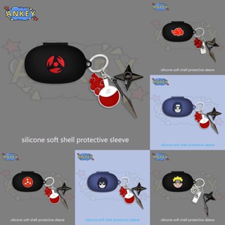 For Baseus Bowie WM03 WM02+ WM02 WM01 Plus Earphone Silicone Case Boy Cool Earbuds Protective Headphone Cover Headset Skin With Pendant