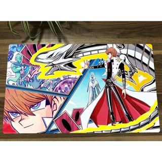 Yugioh Playmat Seto Kaiba TCG CCG แผ่นรองเมาส์ สําหรับเล่นเกม