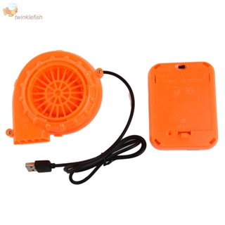 เครื่องเป่าลมพัดลม ขนาดเล็ก 3W 6V ABS ใช้แบตเตอรี่ สําหรับโหมดแก๊ส 1 ชุด