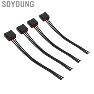 Soyoung Ignition Coil Connector  4Pcs Good Conductivity FW 090 3COP Stable Connection for Automotive