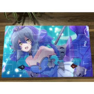 Yugioh Duel Playmat Tearalaments Meiru TCG CCG แผ่นรองเมาส์ สําหรับเล่นเกม