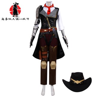 Hope Pioneer cos OW Ashe cospaly Costume Full Set cos Womens Clothing