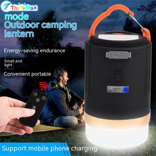 ไฟฉาย 4800mah แบบพกพา ชาร์จไฟได้ กันน้ํา พร้อมรีโมตคอนโทรล สําหรับตั้งแคมป์กลางแจ้ง