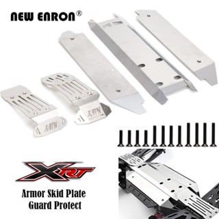 แชสซีเกราะสเก็ตบอร์ดแขนป้องกันสแตนเลสสำหรับรถ RC ส่วน 1/6 Traxxas XRT 78086-4 8S X-TRUCK อัพเกรดชิ้นส่วน