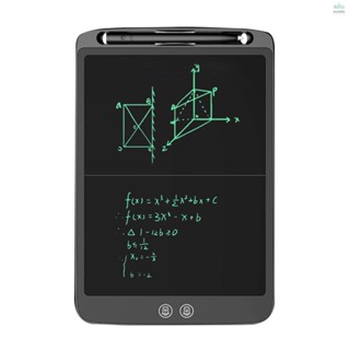 แท็บเล็ตวาดภาพดิจิทัล อิเล็กทรอนิกส์ หน้าจอ LCD 12 นิ้ว แบบบางพิเศษ พร้อมปุ่มล็อค สําหรับเด็ก ผู้ใหญ่ ใช้ในบ้าน สํานักงาน โรงเรียน