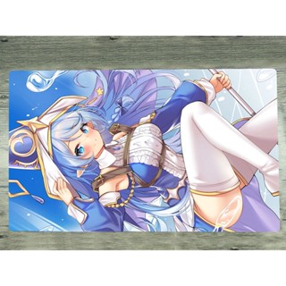 Yugioh Playmat Aquamancer of the Sanctuary TCG CCG แผ่นรองเมาส์ สําหรับเล่นเกม