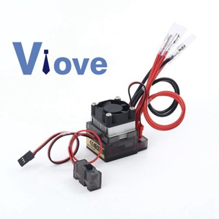 แปรง ESC แรงดันสูง 7.2V-16V 320A TwooWay Brush ESC พร้อมพัดลมระบายความร้อน สําหรับรถบังคับ รถบรรทุก รถบักกี้ เรือบังคับ