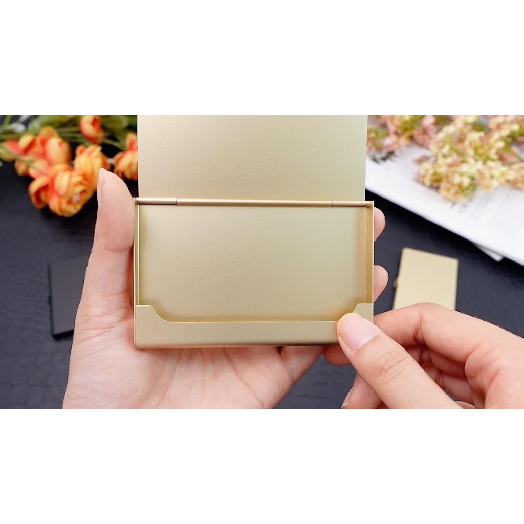 เคสอลูมิเนียม สําหรับใส่นามบัตรเครดิต