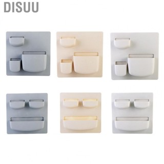 Disuu Bathroom Storage Rack Wall Mounted Box Holder Kitchen Organizer for Household