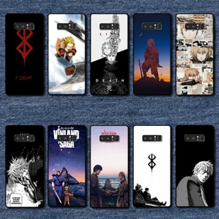 เคสโทรศัพท์ซิลิโคน แบบนิ่ม ลายการ์ตูนอนิเมะ สําหรับ Samsung galaxy Note 8 vinland saga