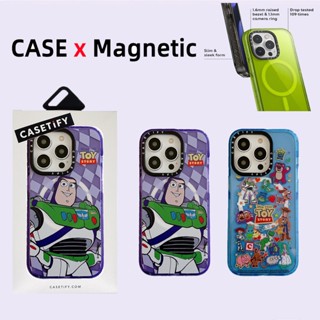 Casetify【buzz Lightyear】เคสโทรศัพท์มือถืออะคริลิค TPU กันกระแทก ลาย Toy Story สําหรับ iPhone 12 13 14 Pro Max