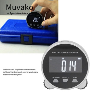 MUVAKO ตลับเมตรดิจิทัล อิเล็กทรอนิกส์ หน้าจอ LCD ขนาดเล็ก