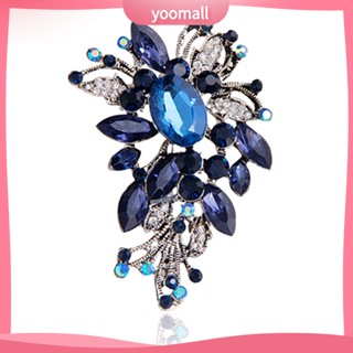 {YO} เข็มกลัด โลหะผสม รูปดอกไม้ เครื่องประดับ ของขวัญ สําหรับผู้หญิง