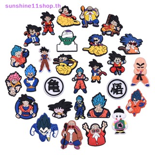 Sunshop ขายดี รองเท้า PVC ลายการ์ตูนอนิเมะ Ch น่ารัก คุณภาพสูง สําหรับตกแต่งสวนเด็ก 10 ชิ้น ต่อล็อต