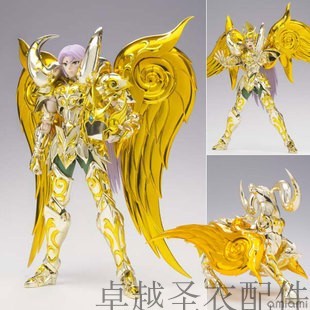 พร้อมส่ง MC God Aries Gold Saint Cloth Seiya Myth EX Aries Mu พร้อมไม้แขวนเสื้อ พิมพ์ลาย Reprint