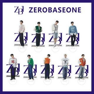 ป้ายตั้งโต๊ะ แบบสองด้าน ลาย Kpop Zerobaseone Zb1