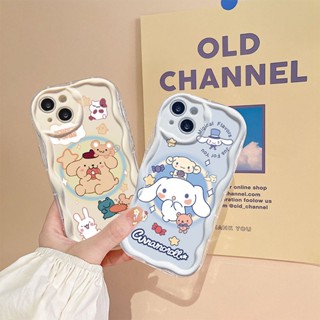 เคสโทรศัพท์มือถือ TPU ปิดด้านหลัง ลาย Pudding Cinnamoroll น่ารัก สีพื้น สําหรับ VIVO Y17 Y11 Y15 Y12 Y12i Y3S Y19 Y20 Y20i Y20a Y12S Y21 Y33S Y21S Y21A Y33T T1X