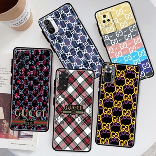 Gucci เคสโทรศัพท์ซิลิโคน TPU กันตก ลายโลโก้ สําหรับ Xiaomi Redmi 9C NFC 9A 9T 10 4G 10X 5G