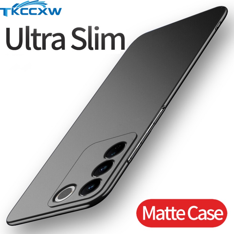 สําหรับ Vivo V25 V27 Pro V27e V20 Pro V20 SE กรณี Ultra Slim บาง Matte PC Hard กลับฝาครอบโทรศัพท์