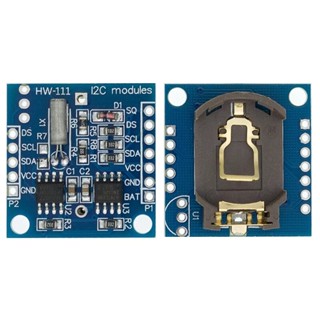 โมดูลนาฬิกาเรียลไทม์ I2C RTC DS1307 AT24C32 สําหรับ AVR ARM PIC Tiny RTC I2C หน่วยความจํา DS1307