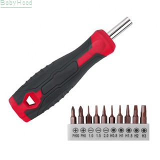 【Big Discounts】Screwdriver Bit 11pcs 6.35mm 4mm Chrome Vanadium Steel Magnetic Rubber#BBHOOD