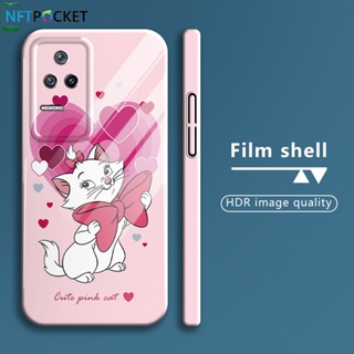 เคสโทรศัพท์มือถือแบบแข็ง หนา กันกระแทก ลายแมว สําหรับ Xiaomi 12 11 10 9 Pro Redmi k30 k40s Note 11 10 9 9T POCO F4 X4 GT X3 NFC M3 F2 X2 Pro 4G 5G