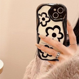 เคสโทรศัพท์มือถือ ลายดอกไม้ อินเทรนด์ สําหรับ Iphone 11 13 14plus 14 12 promax RBL0