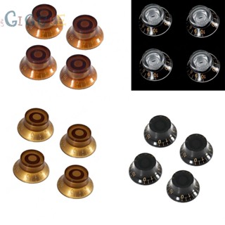 ⭐READY STOCK ⭐Guitar Knobs Part Speed Tone Top 4pcs Volume 6mm Diameter Pot Accessories