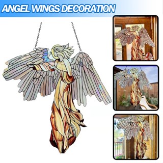 New Guardian Angel Glass Window Hangings Decoration Courtyard Balcony Pendant