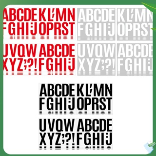 Vm สติกเกอร์ไวนิล ลายตัวอักษร ขนาดใหญ่ 4 นิ้ว มีกาวในตัว สําหรับติดตกแต่งกล่องจดหมาย หน้าต่าง 24 แผ่น 272 ชิ้น