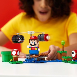 ของเล่นตัวต่อเลโก้ Super Mario Series Mario หมุนได้ สําหรับเด็ก