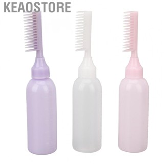 Keaostore Bottle Root Comb Applicator 3 Pcs For Hairdressing Salons