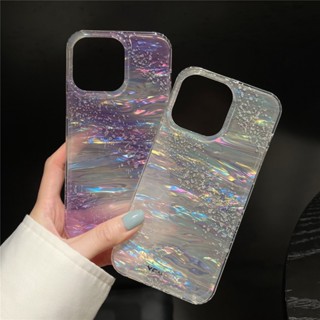 เคสโทรศัพท์ซิลิโคน TPU แบบนิ่ม ลายหินอ่อน ประดับเพชร และกลิตเตอร์ หรูหรา สําหรับ iphone 14 12 13 Pro MAX