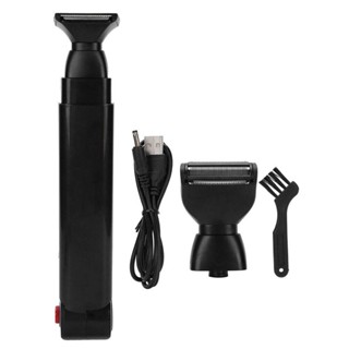  USB charging back shaver shaver 80 degree foldable anti slip handle tooth shaped blade to avoid scratching the skin