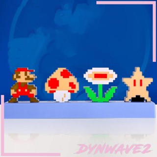 [Dynwave2] Super Bros Icons โคมไฟข้างเตียง 3 โหมด สําหรับเด็ก