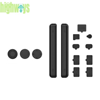 ชุดฝาครอบเกมคอนโซล กันฝุ่น สําหรับ Switch OLED Plug Stopper [highways.th]