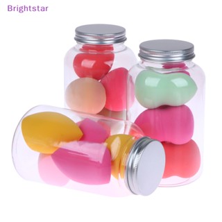 Brightstar พัฟฟองน้ําแต่งหน้า หลายขนาด พร้อมกล่องเก็บ