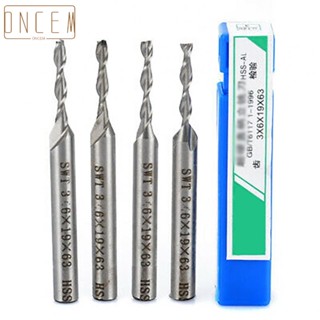 【ONCEMOREAGAIN】HSS End Mill Extra Long HSS Aluminium End Mill Cutter Extended Durable