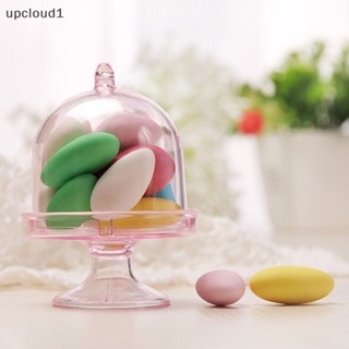 [upcloud1] ถาดพลาสติกใส สําหรับใส่ขนมหวาน ของขวัญ งานแต่งงาน 2 ชิ้น [TH]