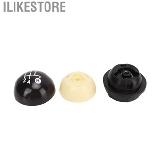 Ilikestore Manual Gear Shift Knob  5 Speed Shifter Nonslip Black White for Automotive